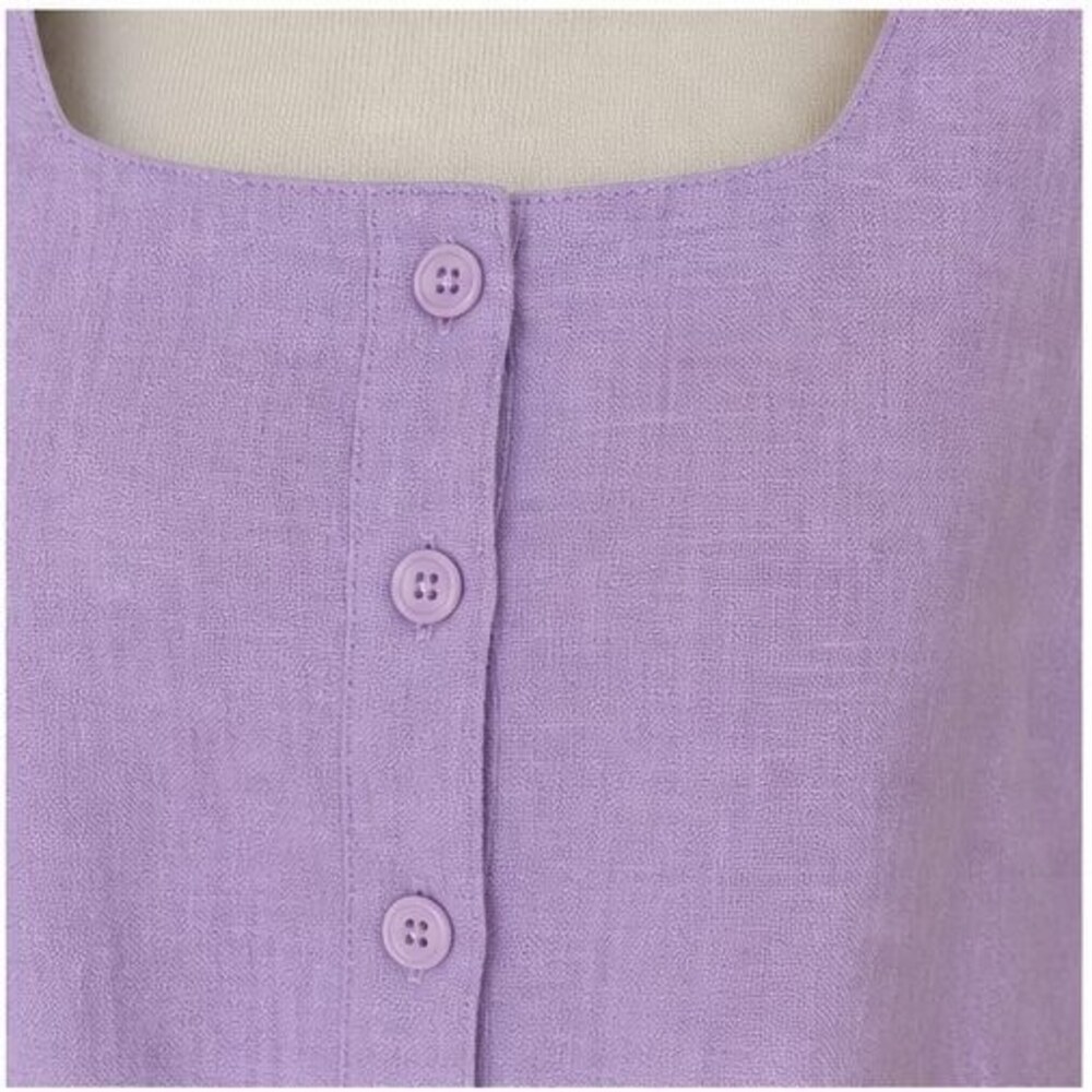 Lilac Ruffle Blouse - Picture 4 of 6